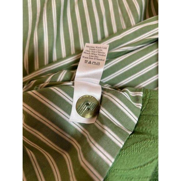 Coldwater Creek Green Jacket W18 100% Cotton Lining Women's Outerwear - Picture 10 of 10